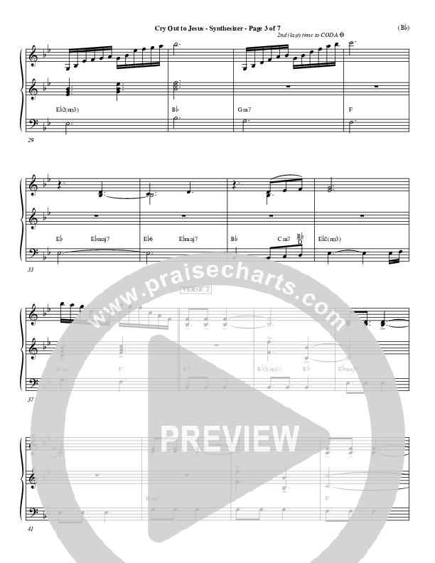 Cry Out To Jesus Synth (Third Day)