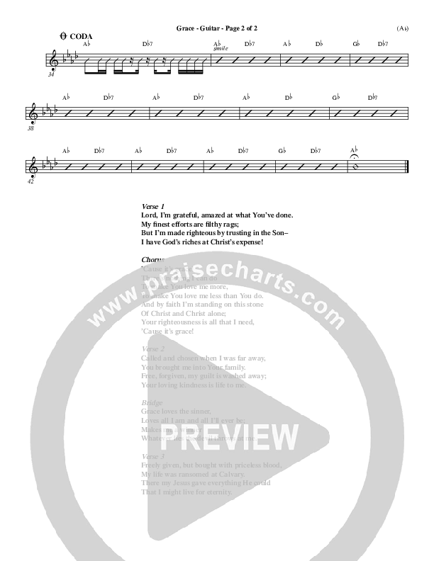 Grace Guitar (Stuart Townend)