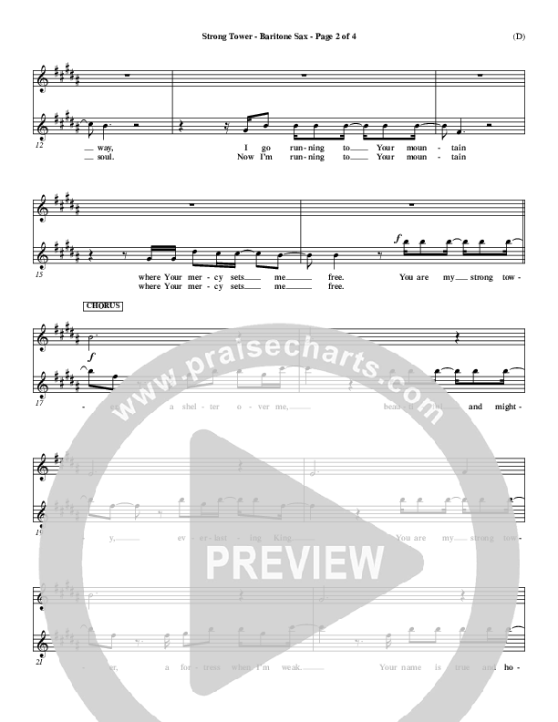 Strong Tower Bari Sax (Kutless)