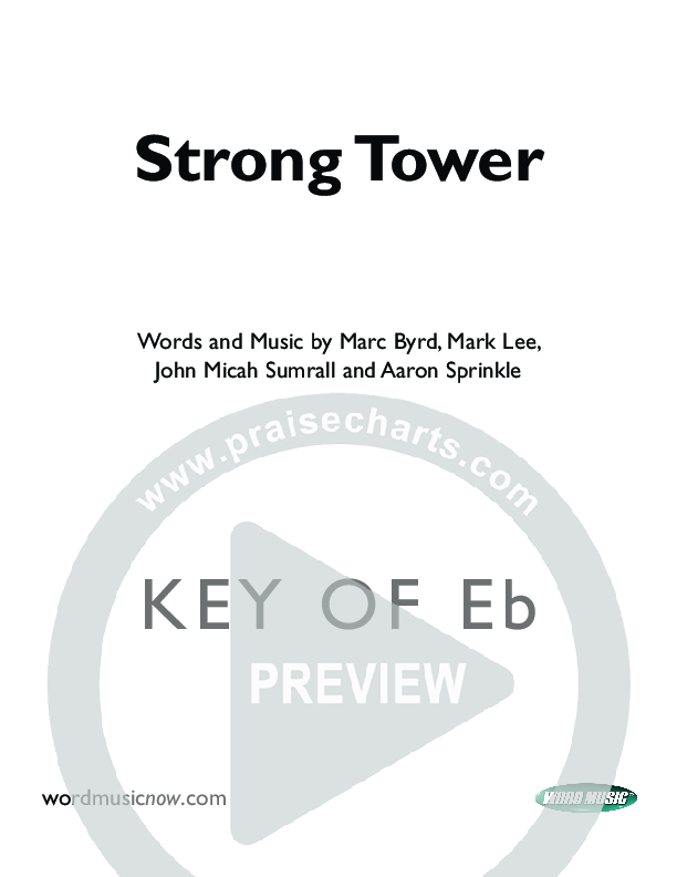 Strong Tower Cover Sheet (Kutless)