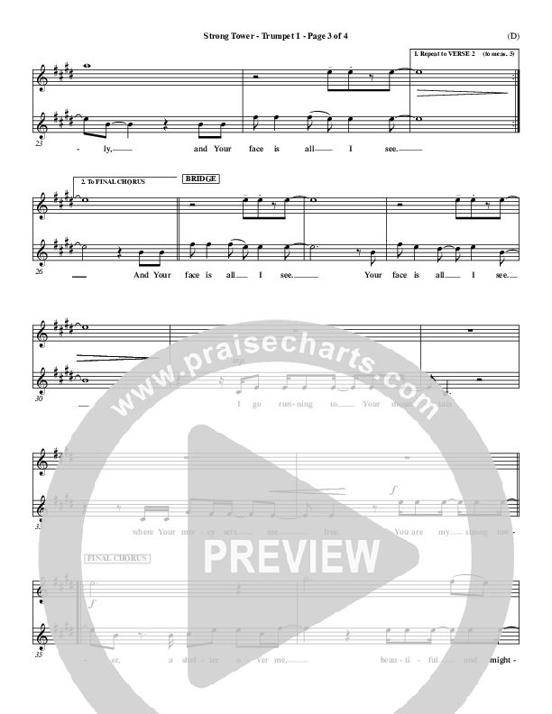 Strong Tower Trumpet 1 (Kutless)