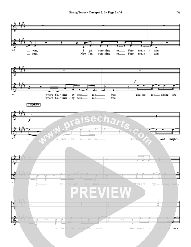 Strong Tower Trumpet 2/3 (Kutless)