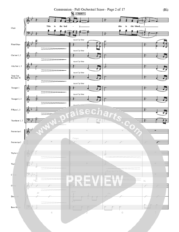 Communion Orchestration (Third Day)