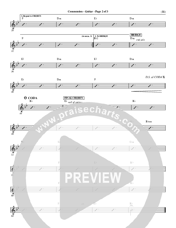 Communion Guitar (Third Day)