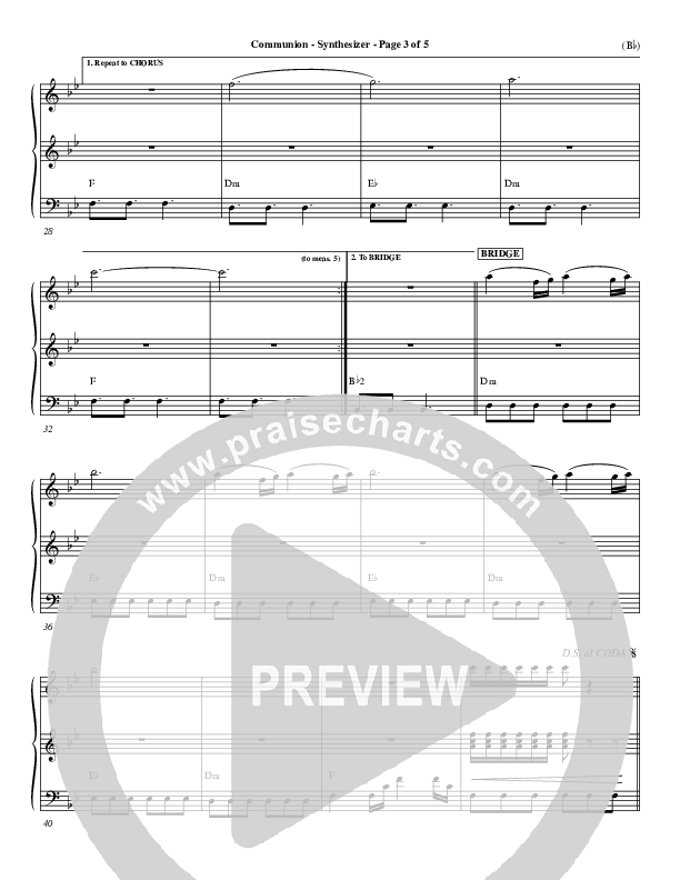 Communion Synth (Third Day)