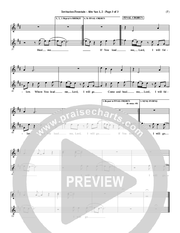 Invitacion Fountain Alto Sax 1/2 ()