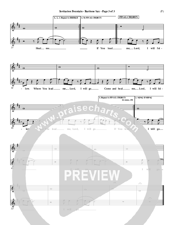 Invitacion Fountain Bari Sax ()