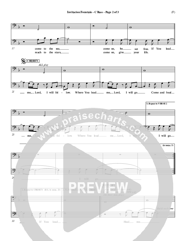 Invitacion Fountain Contrabass ()