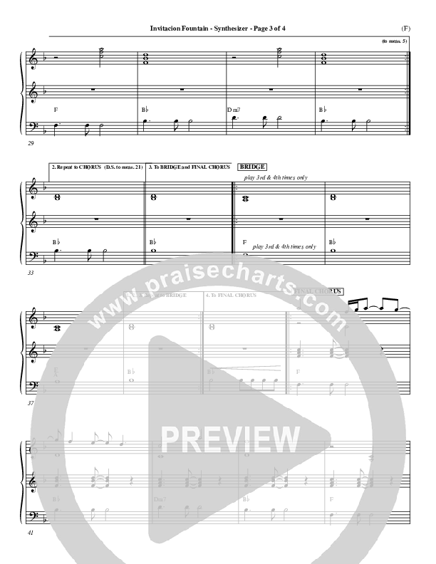 Invitacion Fountain Synth ()