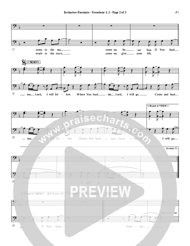 Invitacion Fountain Trombone 1/2 ()