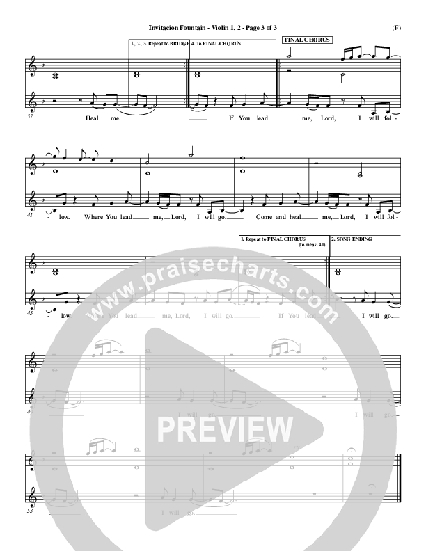 Invitacion Fountain Violin 1/2 ()