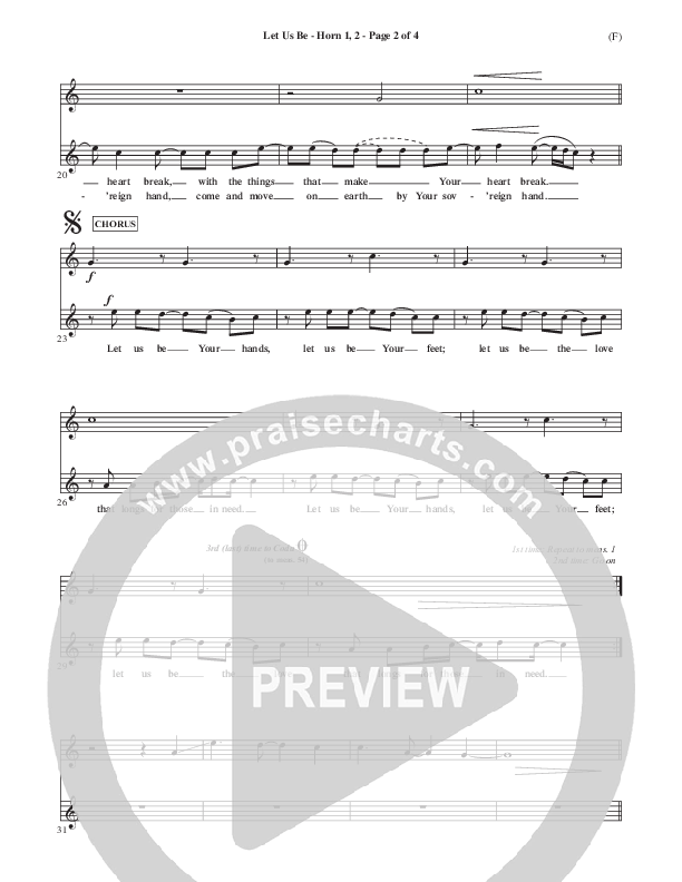 Let Us Be French Horn 1/2 ()