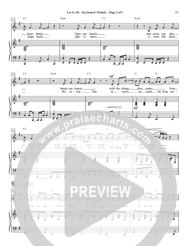 Let Us Be Piano/Vocal ()