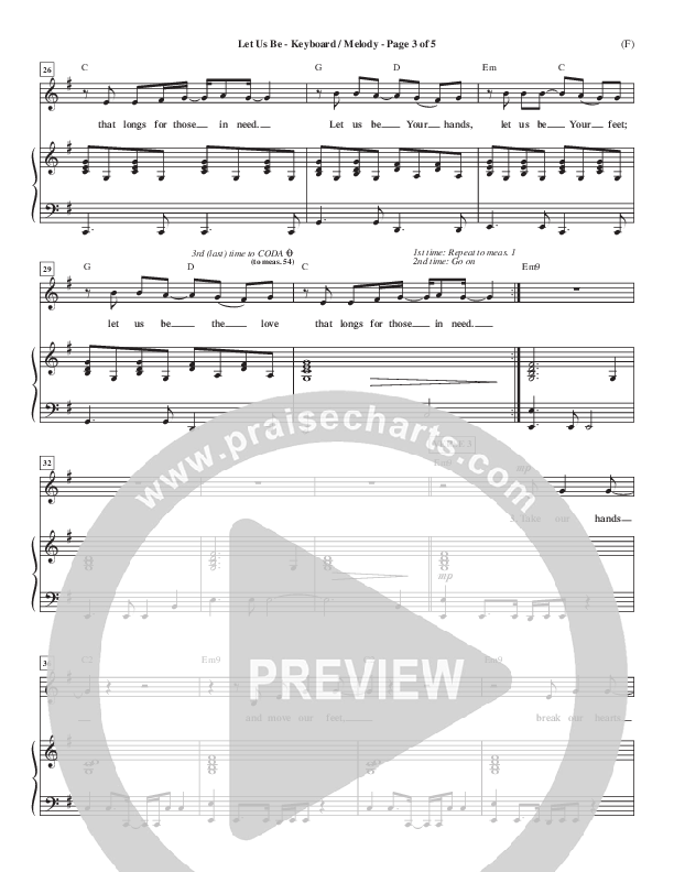 Let Us Be Piano/Vocal ()