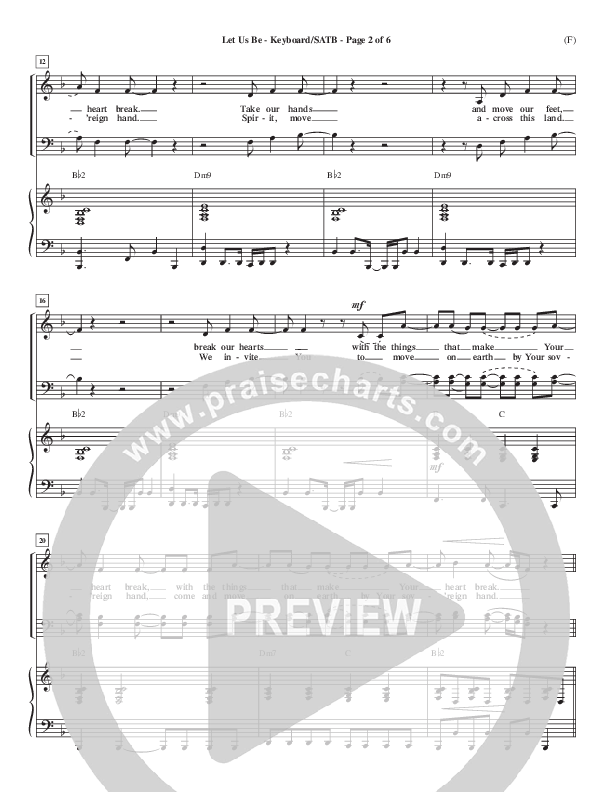 Let Us Be Piano/Vocal (SATB) ()