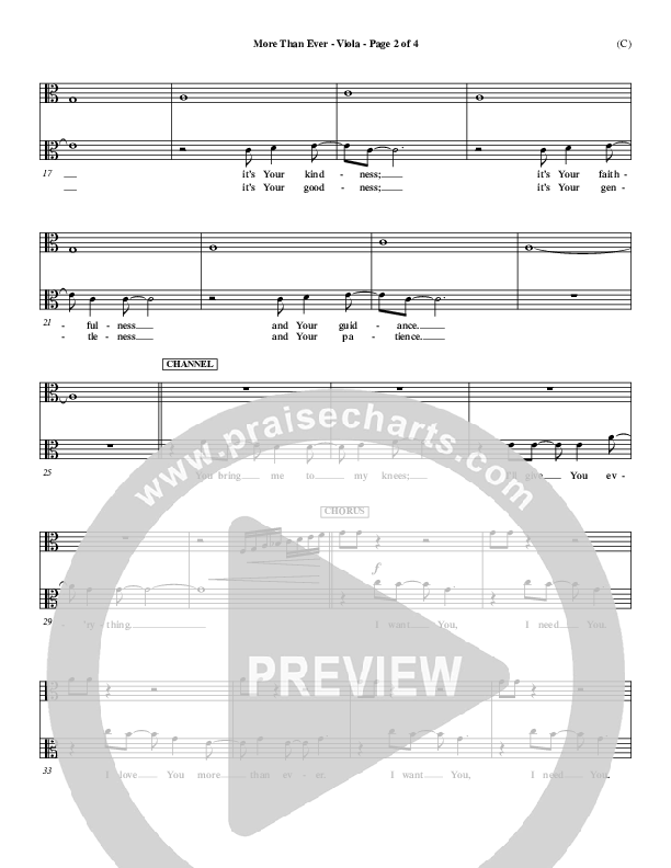 More Than Ever Viola ()