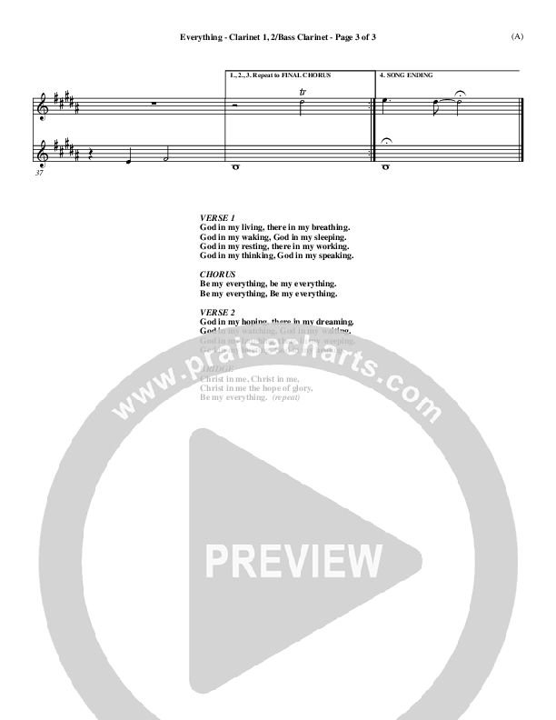 Everything Clarinet 1/2, Bass Clarinet (Tim Hughes)