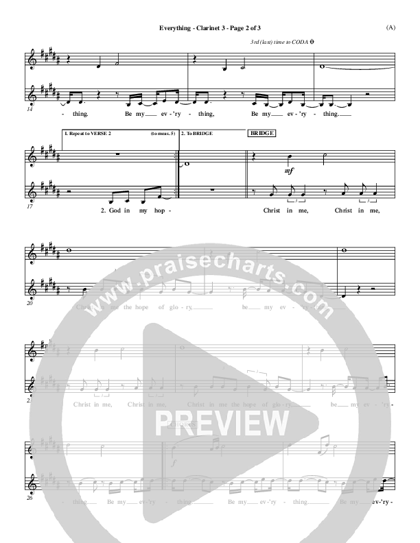 Everything Clarinet 3 (Tim Hughes)