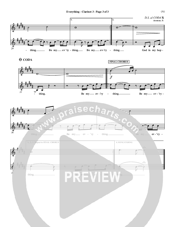 Everything Clarinet 3 (Tim Hughes)