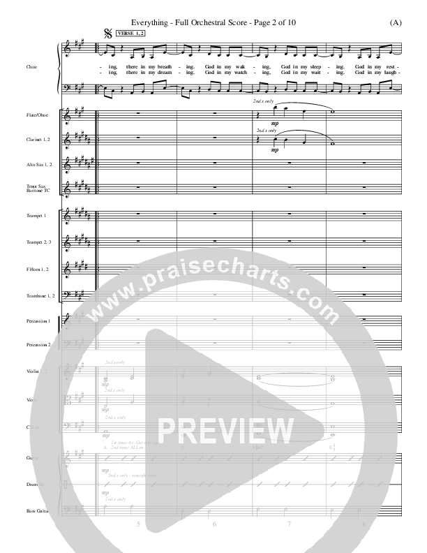 Everything Conductor's Score (Tim Hughes)