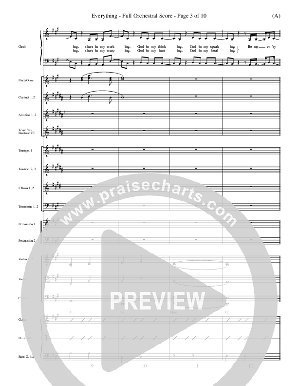 Everything Conductor's Score (Tim Hughes)