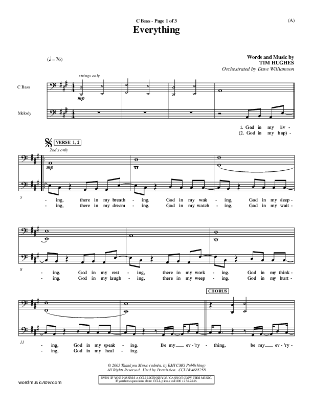 Everything Contrabass (Tim Hughes)