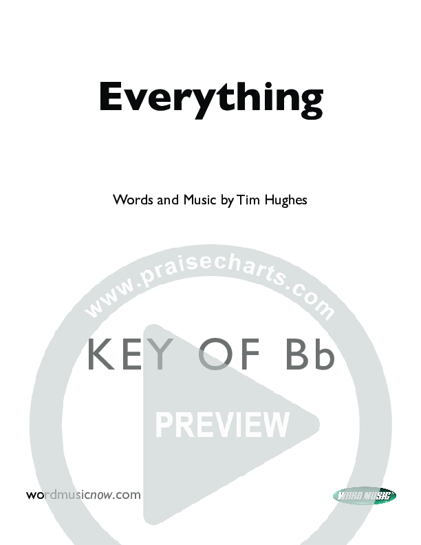 Everything Cover Sheet (Tim Hughes)