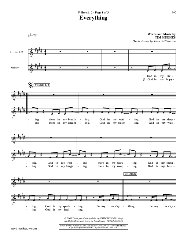 Everything French Horn 1/2 (Tim Hughes)