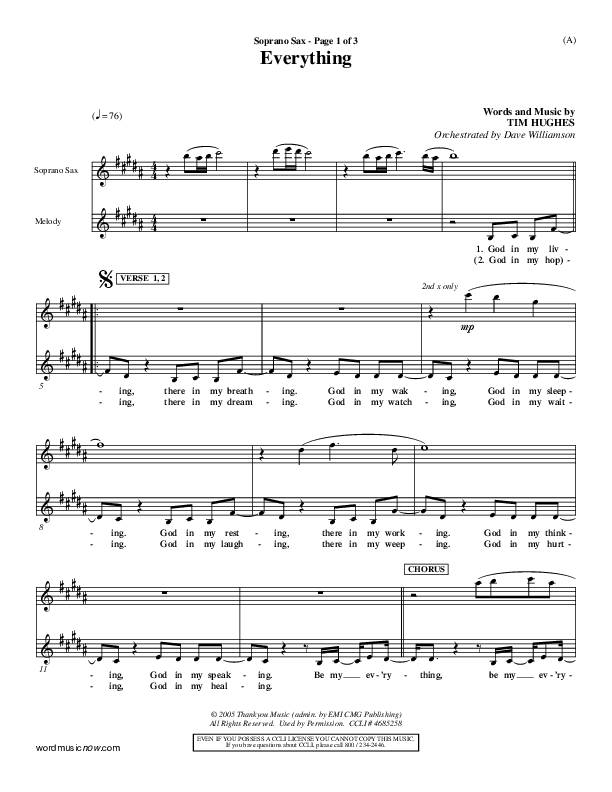 Everything Soprano Sax (Tim Hughes)