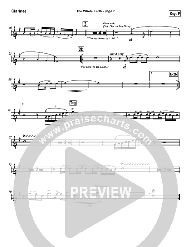 The Whole Earth Clarinet (New Life Worship)