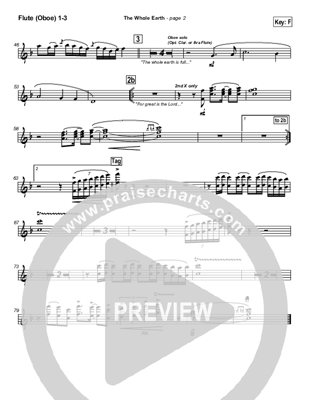 The Whole Earth Flute/Oboe 1/2/3 (New Life Worship)