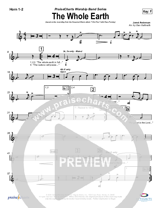 The Whole Earth Brass Pack (New Life Worship)