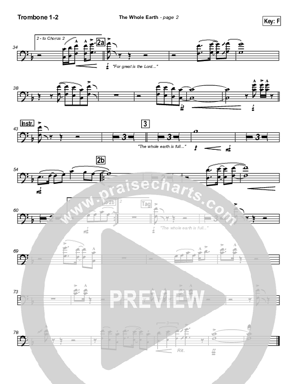 The Whole Earth Trombone 1/2 (New Life Worship)