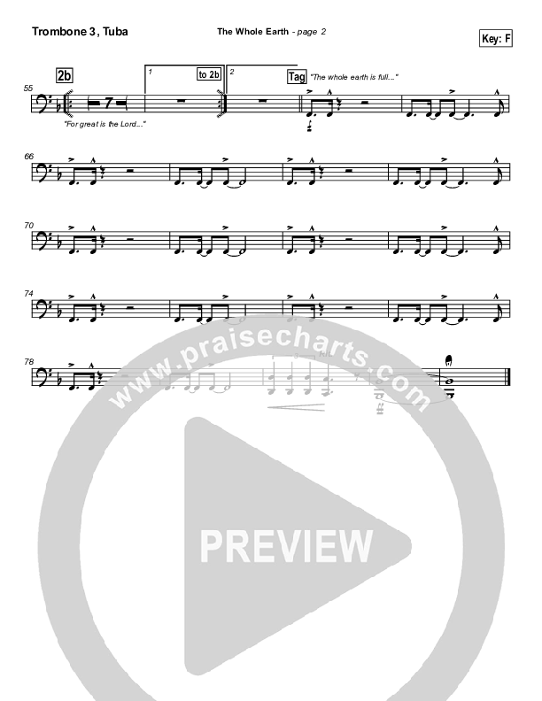 The Whole Earth Trombone 3/Tuba (New Life Worship)