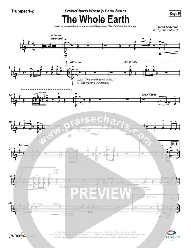 The Whole Earth Brass Pack (New Life Worship)