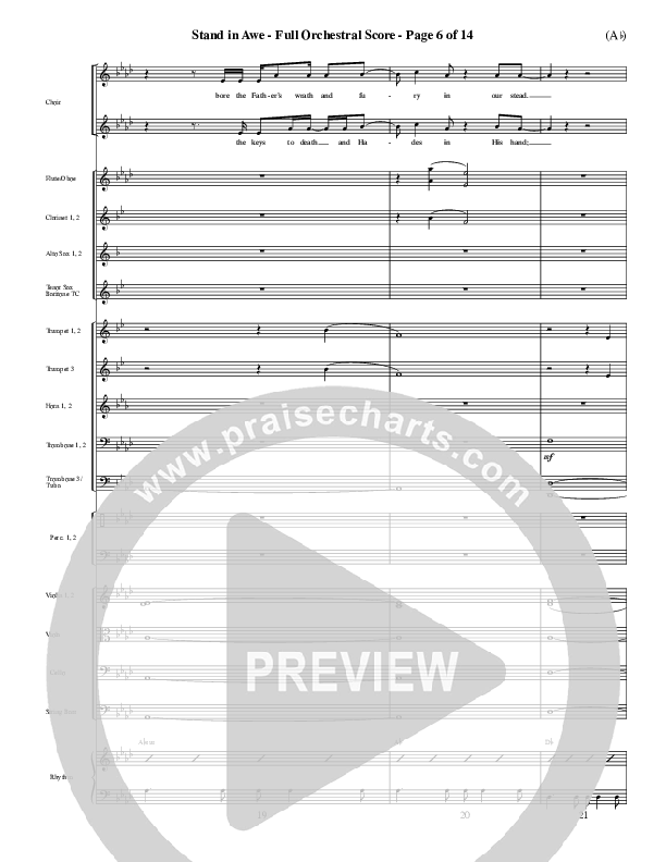 Stand In Awe Bari Sax (Jeremy Riddle)