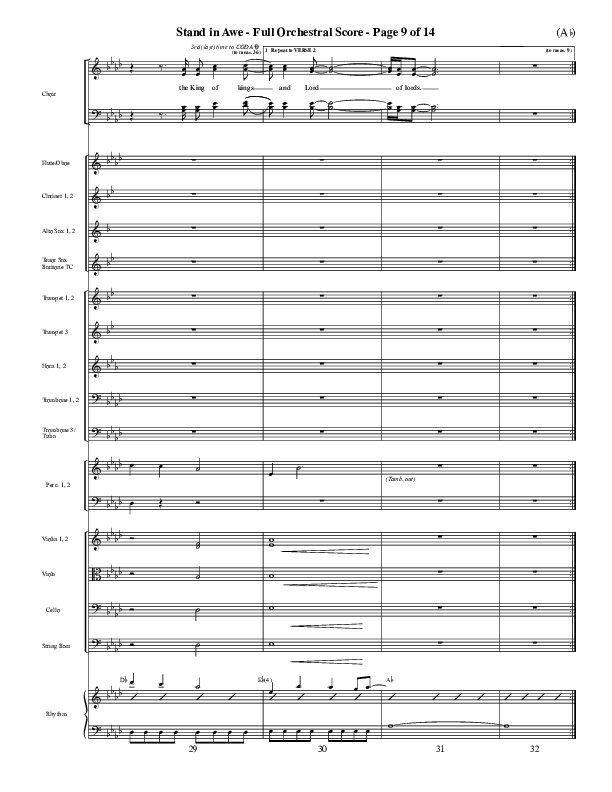 Stand In Awe Conductor's Score II (Jeremy Riddle)