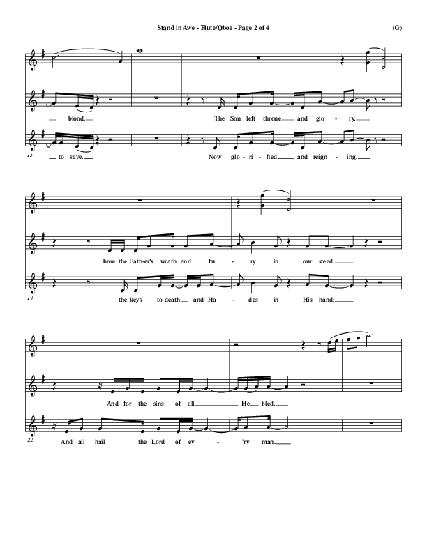 Stand In Awe Synth (Jeremy Riddle)