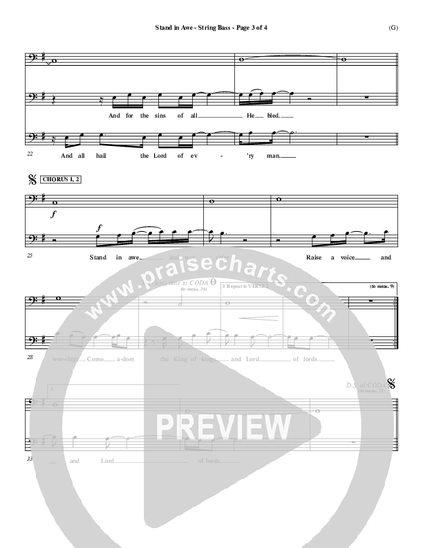 Stand In Awe Viola (Jeremy Riddle)