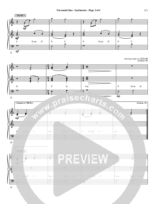 Uncreated One Synth (Chris Tomlin)