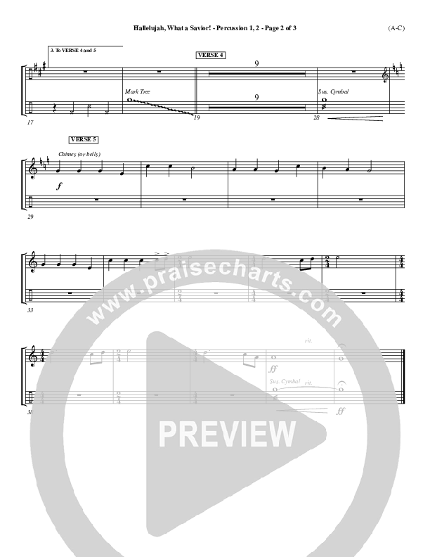 Hallelujah What A Savior Chimes (Philip Bliss)