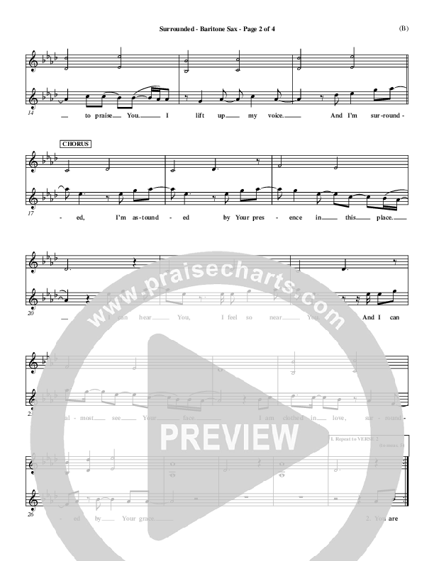 Surrounded Bari Sax (Mark Roach)