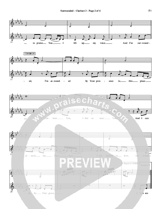 Surrounded Clarinet 3 (Mark Roach)