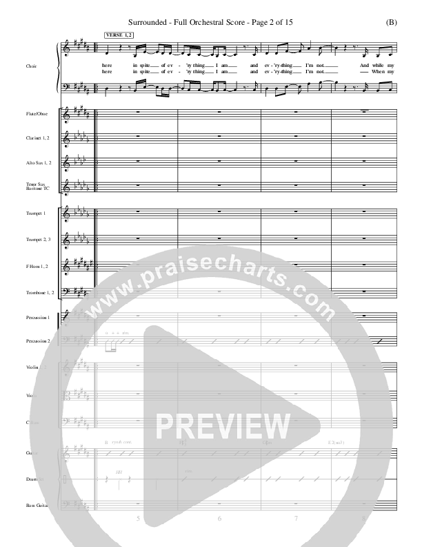 Surrounded Conductor's Score (Mark Roach)