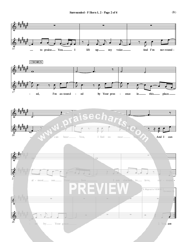 Surrounded French Horn 1/2 (Mark Roach)