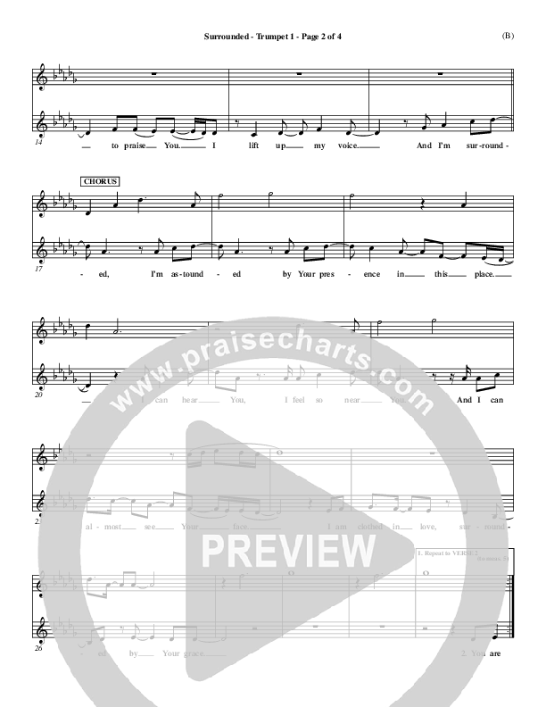 Surrounded Trumpet 1 (Mark Roach)