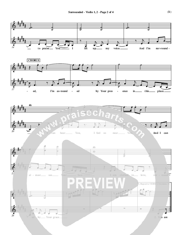 Surrounded Violin 1/2 (Mark Roach)