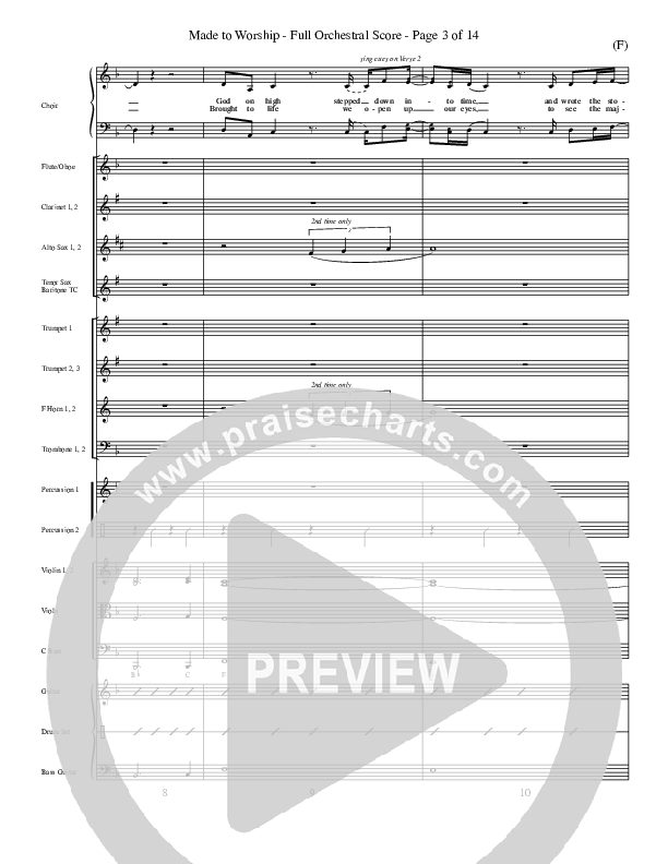 Made To Worship Orchestration (Chris Tomlin)