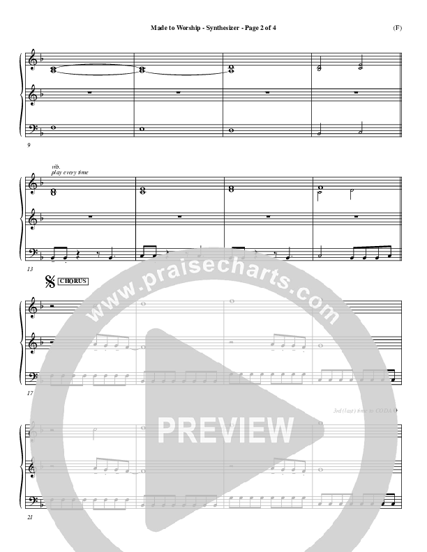 Made To Worship Synth (Chris Tomlin)