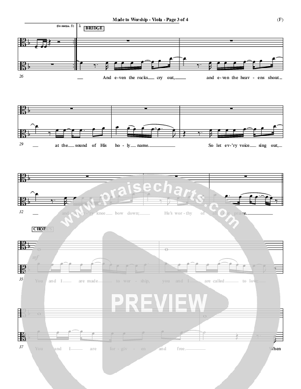 Made To Worship Viola (Chris Tomlin)